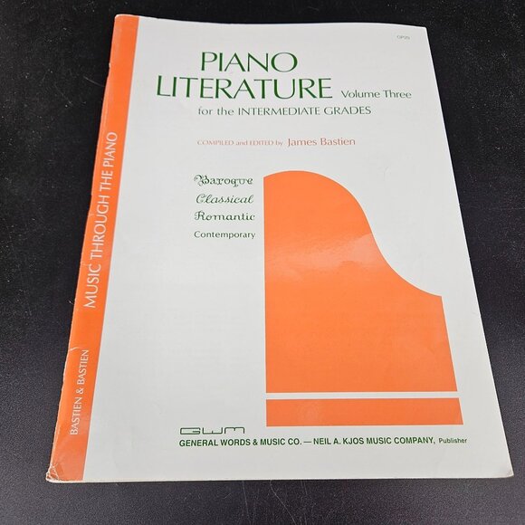 GWM Piano Lesson Sheet Music Literature Books Vol 2 -5 Lot 4 Beginner Intermedia - Picture 5 of 12
